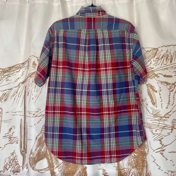 Medium Vintage Plaid Button Down Shirt - Picture 2 of 3